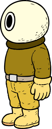 右側のキャラクター